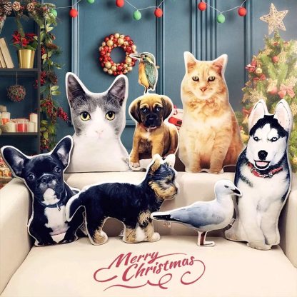 Custom Photo Pillow, Custom Face Pillow, 3D Portrait Pillow-Blongser