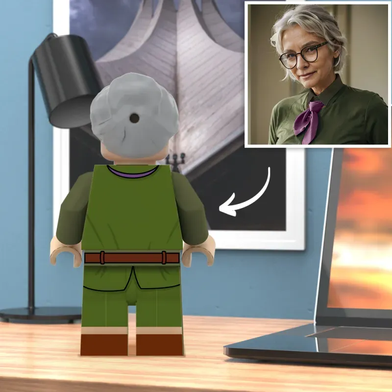 3D Print Create Your Own Giant Minifigs Custom Photo Giant Minifig Turn Your Picture into Giant Minifigs-Blongser