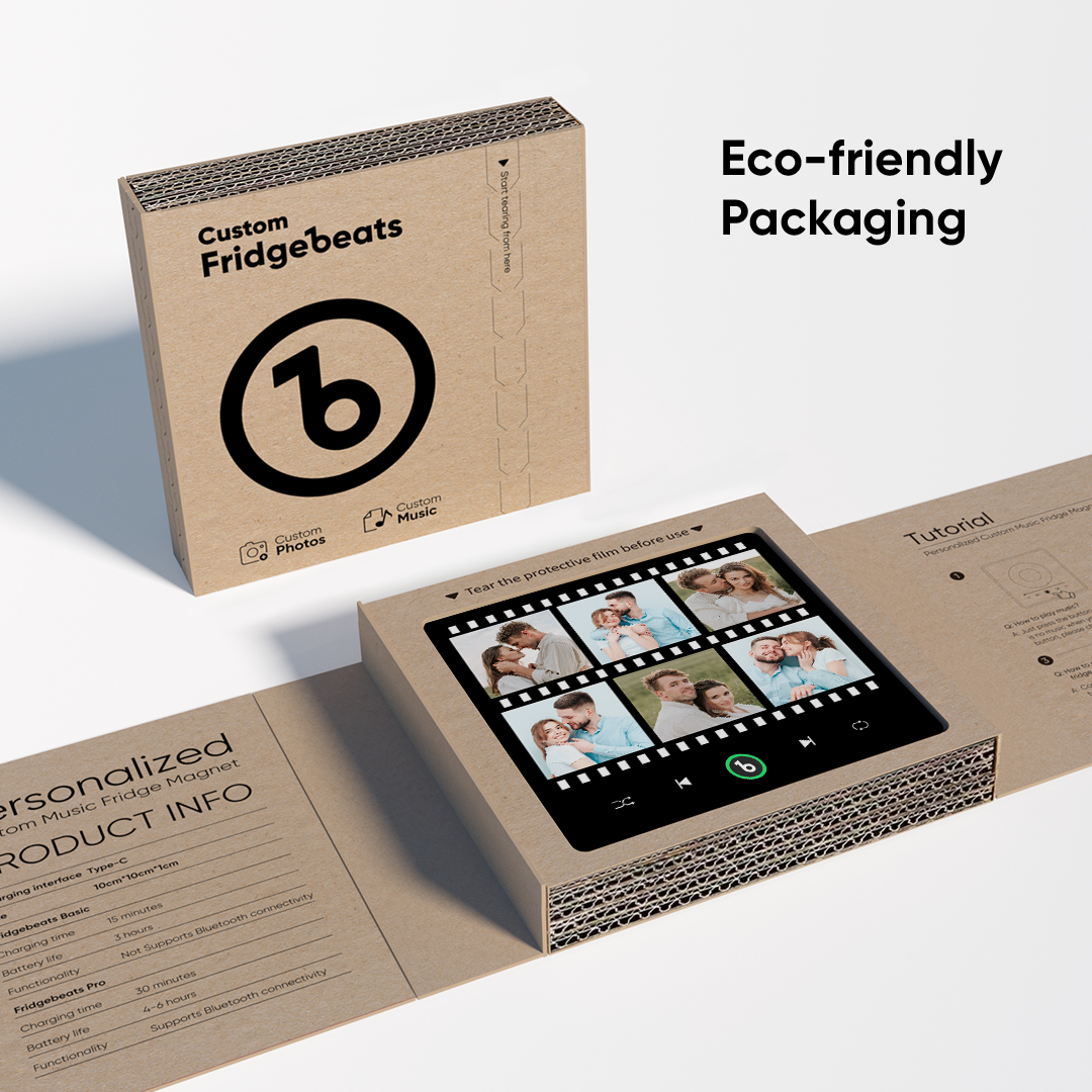 FridgeBeats Framed New 4.0 Upgrade Custom Music Fridge Magnet Film Style Fridge Magnet Gift for Lover-Blongser