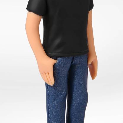 Casual Male in Jeans Custom Bobblehead With Engraved Text-Blongser