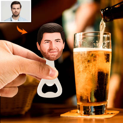 Custom Bobblehead Bottle Opener-Blongser
