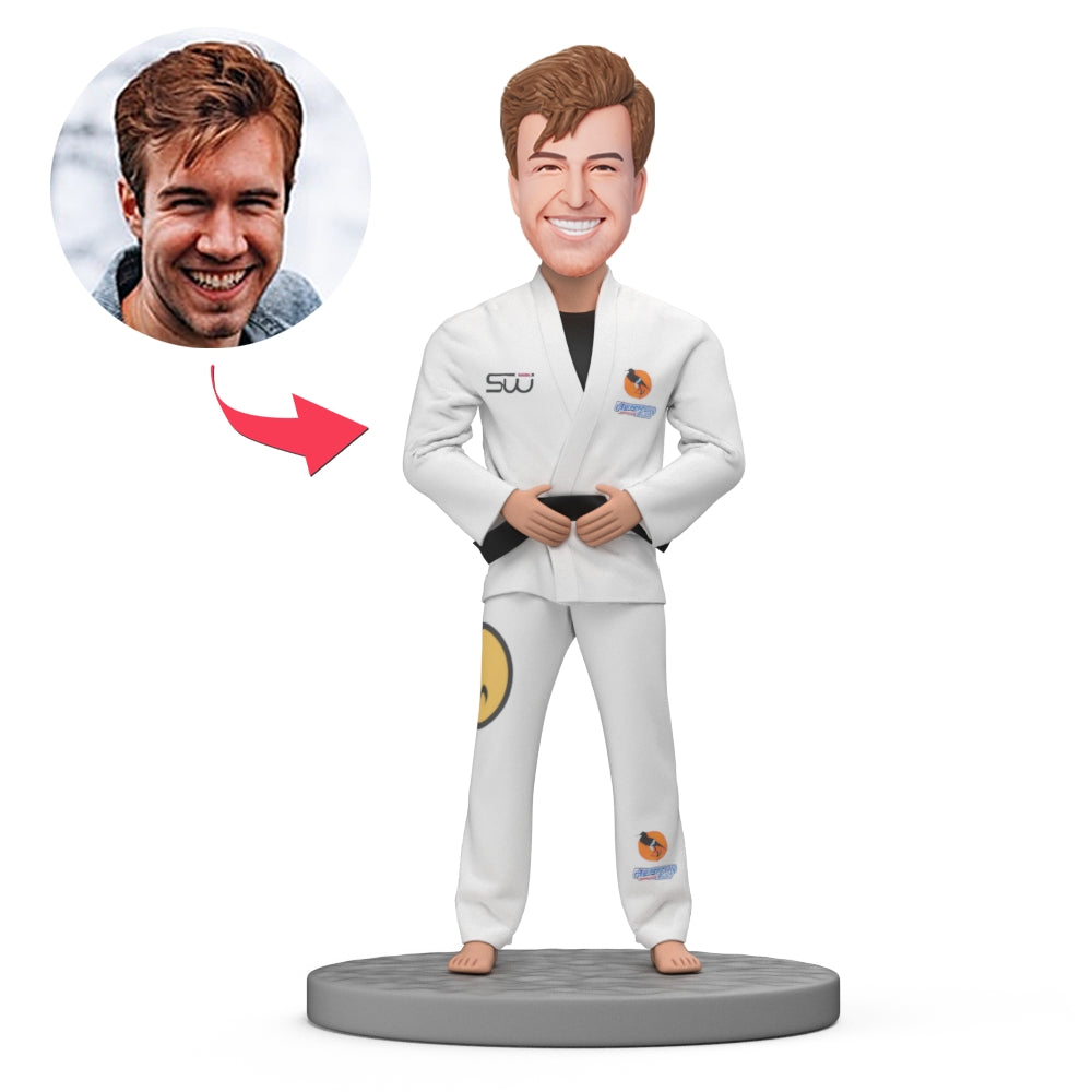 Karate/Taekwondo Custom Bobblehead For Enthusiast/Athlete/Coach-Blongser