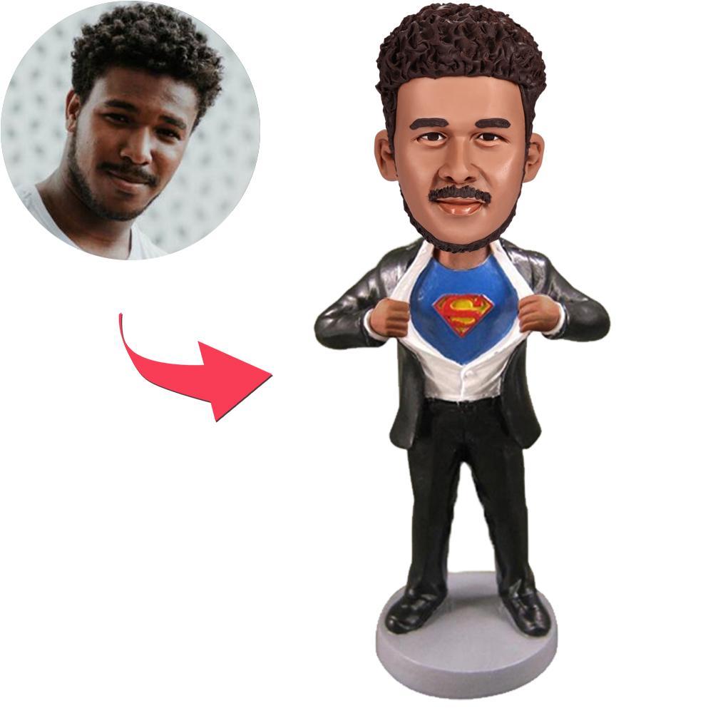 Superman Strip - E Custom Bobblehead-Blongser