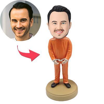 Prisoner Custom Bobblehead With Engraved Text-Blongser