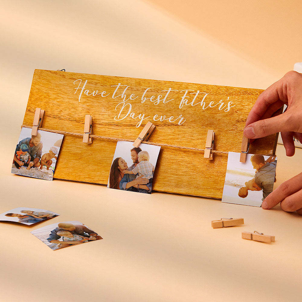 Custom Photo Display Board Picture Hanging Board Home Decoration-Blongser