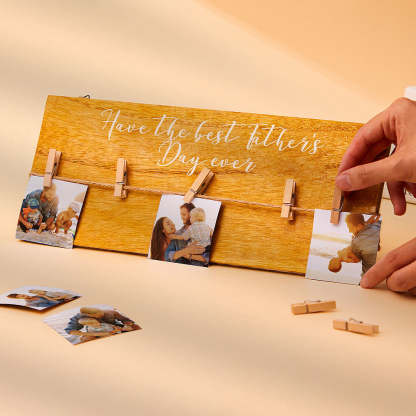 Custom Photo Display Board Picture Hanging Board Home Decoration-Blongser