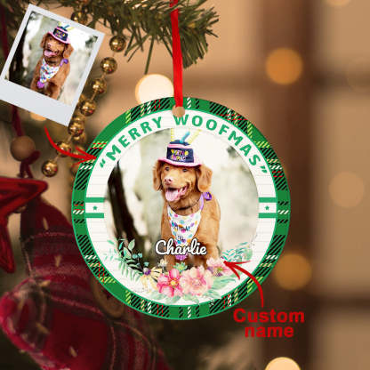 Personalized Christmas Wooden Ornament Wooden Plaque Christmas Gifts-Blongser