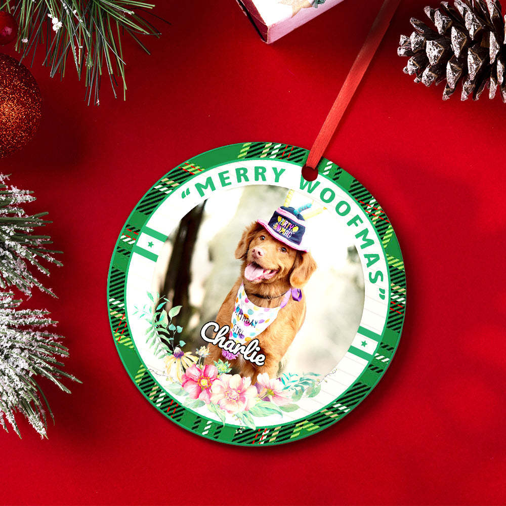 Personalized Christmas Wooden Ornament Wooden Plaque Christmas Gifts-Blongser