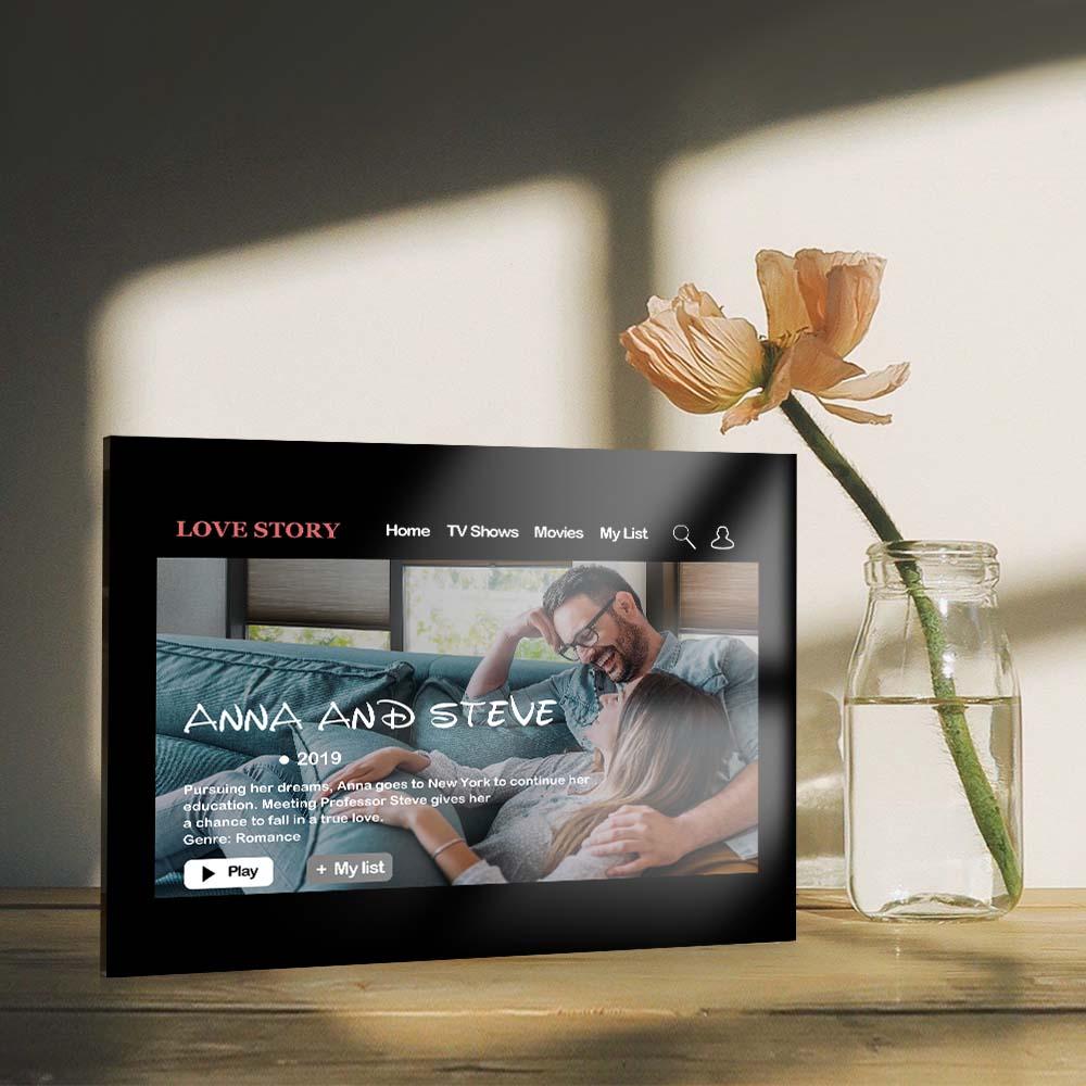 Valentine's Day Gifts Custom Movie Poster Plaque Personalized Movie Poster Sign Personalized Photo Plaque Gift-Blongser