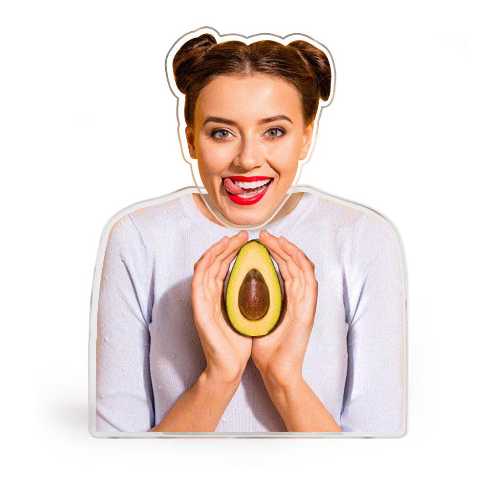 Custom Photo Shaking Head Ornament Personalized Car Dashboard Decoration Home Desktop Ornament-Blongser