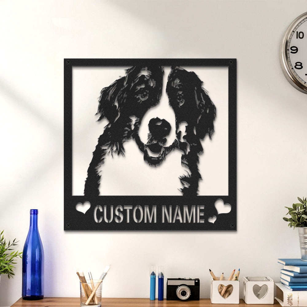 Custom Metal Sign LED Light Personalized Photo Sign Wall Art Home Decor Gift-Blongser