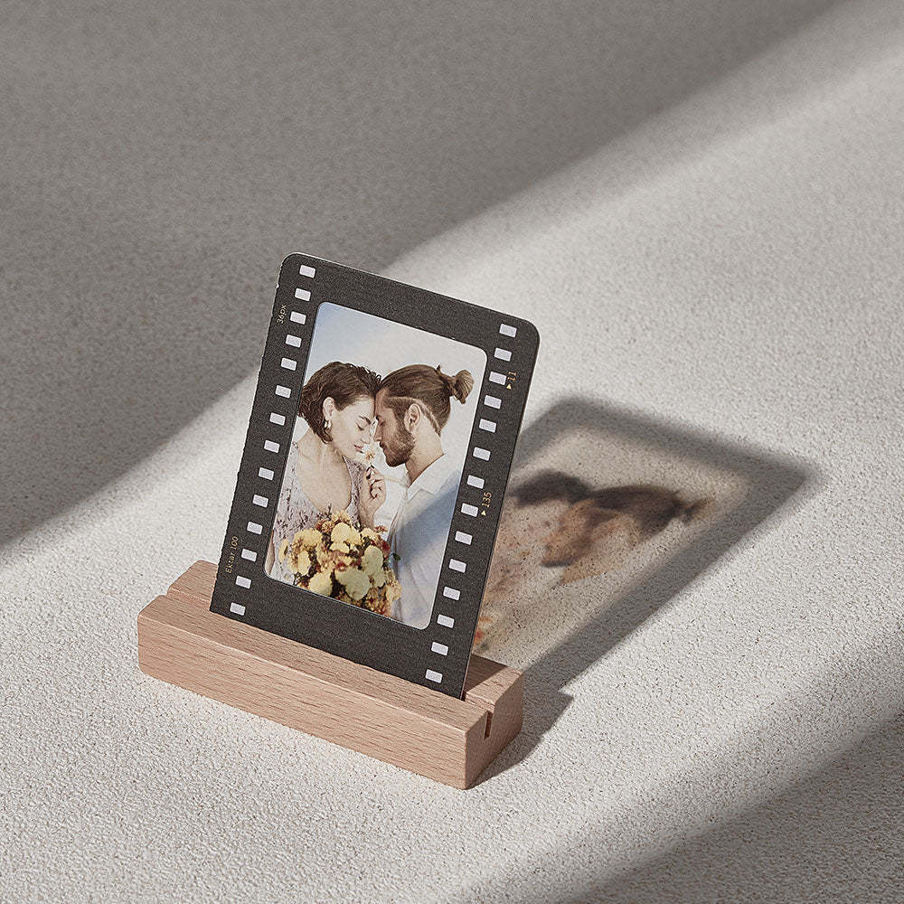 Custom Photo Light and Shadow Ornament Film Reversal Photo Projection Ornament-Blongser