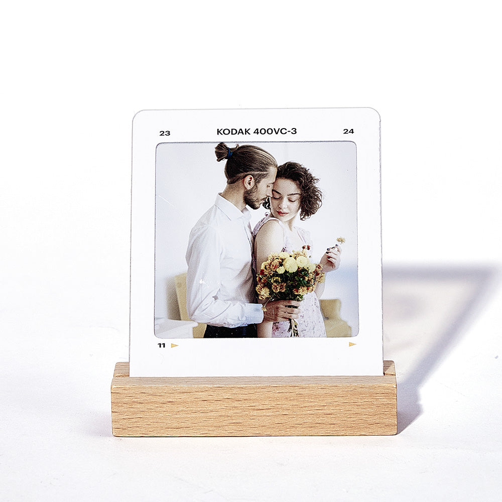 Custom Photo Light and Shadow Ornament Film Reversal Photo Projection Ornament-Blongser