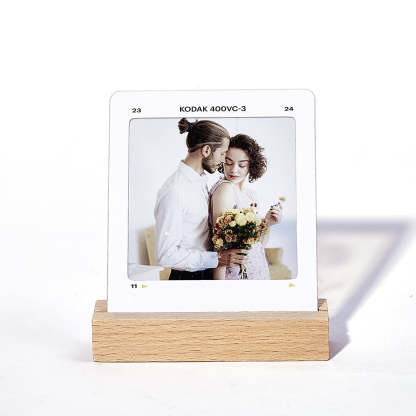 Custom Photo Light and Shadow Ornament Film Reversal Photo Projection Ornament-Blongser