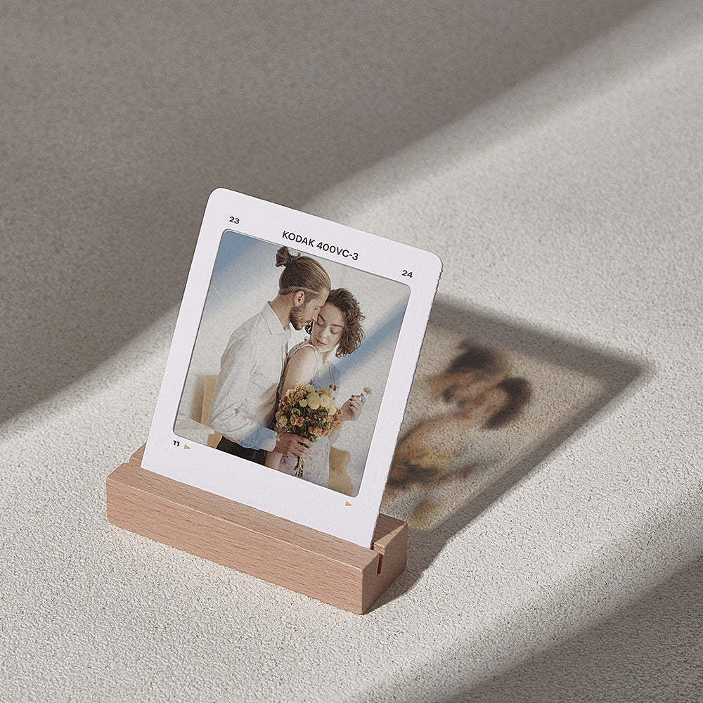Custom Photo Light and Shadow Ornament Film Reversal Photo Projection Ornament-Blongser