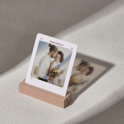 Custom Photo Light and Shadow Ornament Film Reversal Photo Projection Ornament-Blongser
