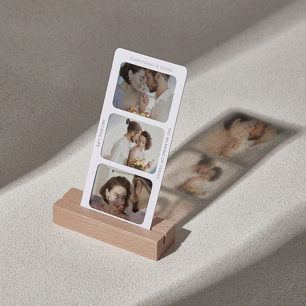 Custom Photo Light and Shadow Ornament Film Reversal Photo Projection Ornament-Blongser