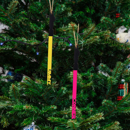 Personalized Christmas Lightsaber ornament Custom Family Member Name Unique Christmas Gifts-Blongser