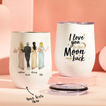 Custom Image Engraved Mugs Like Mother Like Daughter Gifts for Mom-Blongser