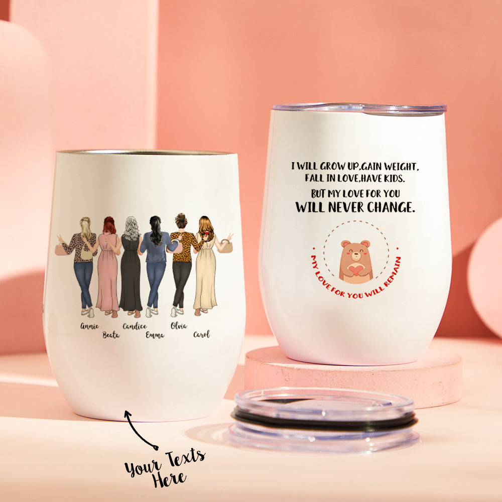Custom Image Engraved Mugs Like Mother Like Daughter Gifts for Mom-Blongser