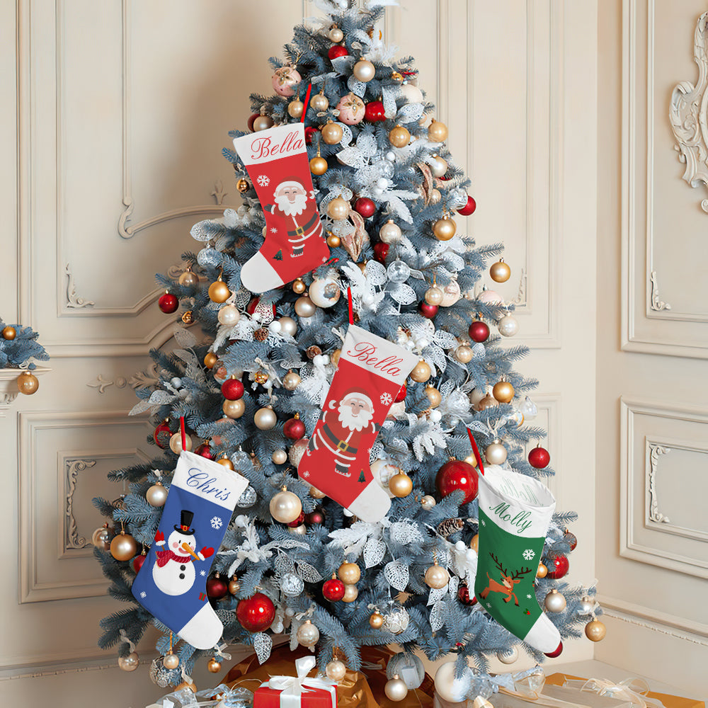 Personalized Christmas Stockings, Character Christmas Stocking, Custom Holiday Stockings, Christmas Stockings-Blongser