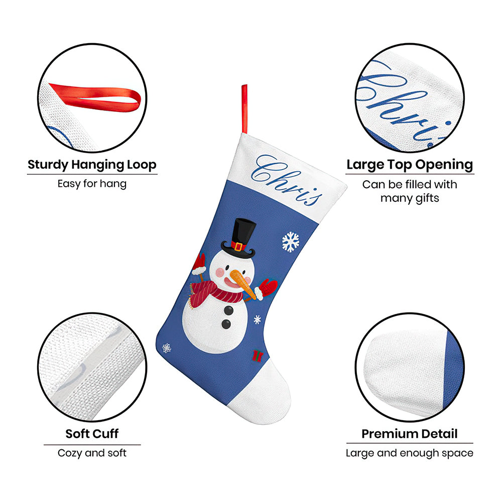 Personalized Christmas Stockings, Character Christmas Stocking, Custom Holiday Stockings, Christmas Stockings-Blongser