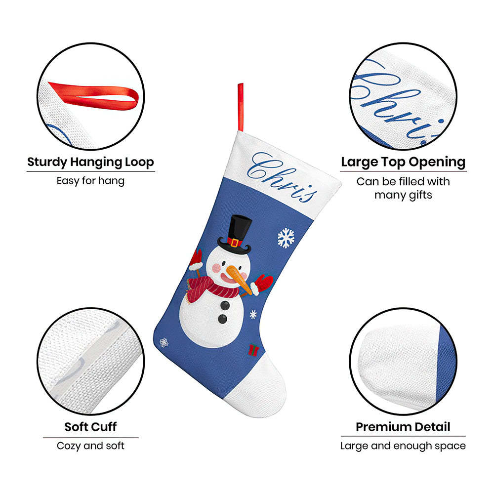 Personalized Christmas Stockings, Character Christmas Stocking, Custom Holiday Stockings, Christmas Stockings-Blongser