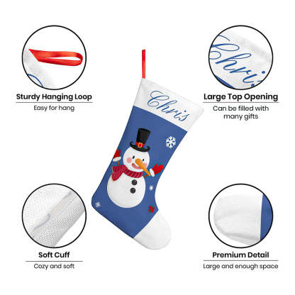 Personalized Christmas Stockings, Character Christmas Stocking, Custom Holiday Stockings, Christmas Stockings-Blongser