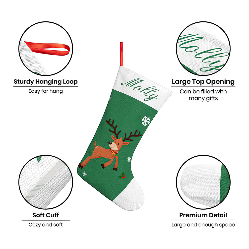 Personalized Christmas Stockings, Character Christmas Stocking, Custom Holiday Stockings, Christmas Stockings-Blongser