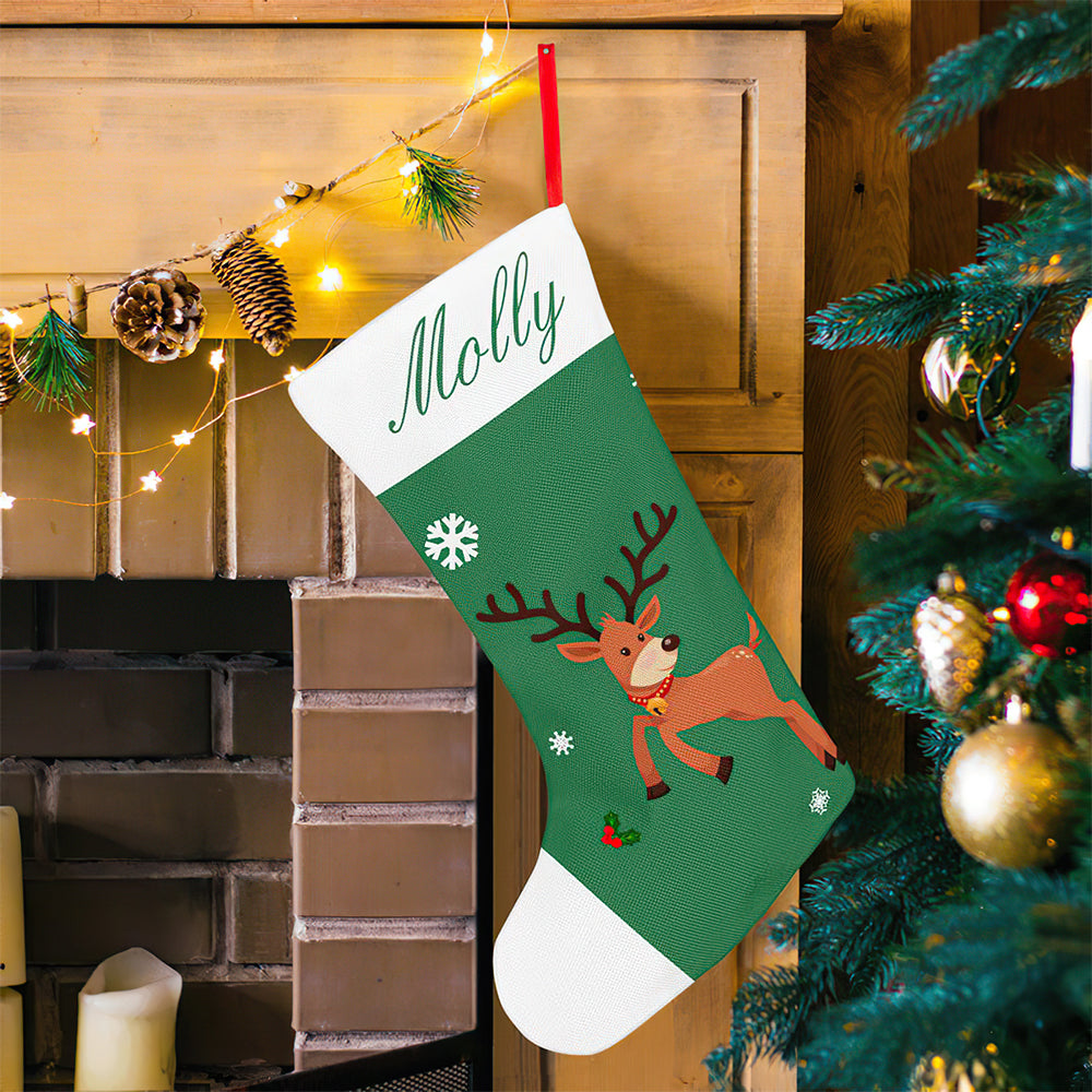 Personalized Christmas Stockings, Character Christmas Stocking, Custom Holiday Stockings, Christmas Stockings-Blongser