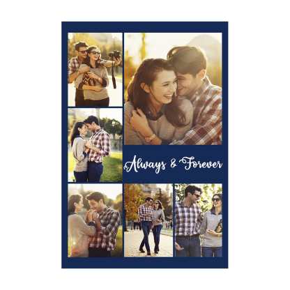 Custom Photo Collage Bedding Personalized Bedding Duvet Cover Single Bed Sheet Gifts-Blongser