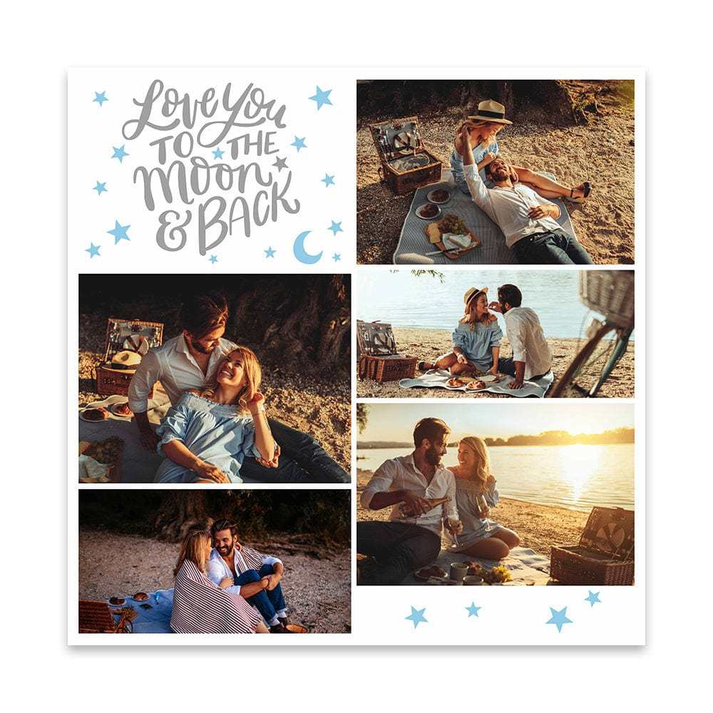 Custom Photo Collage Bedding Personalized Bedding Duvet Cover Double Bed Sheet Gifts-Blongser