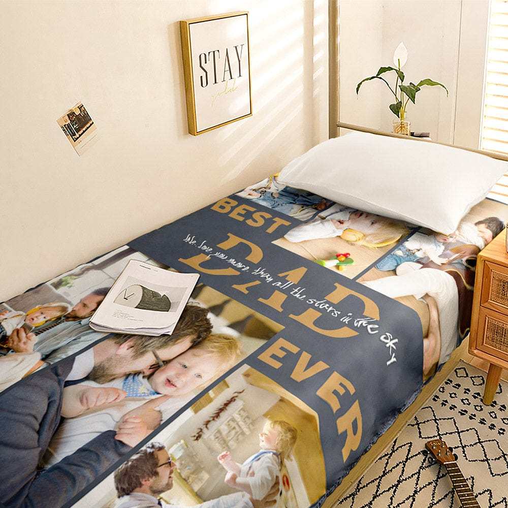 Custom Photo Collage Bedding Personalized Bedding Duvet Cover Single Bed Sheet Gifts-Blongser