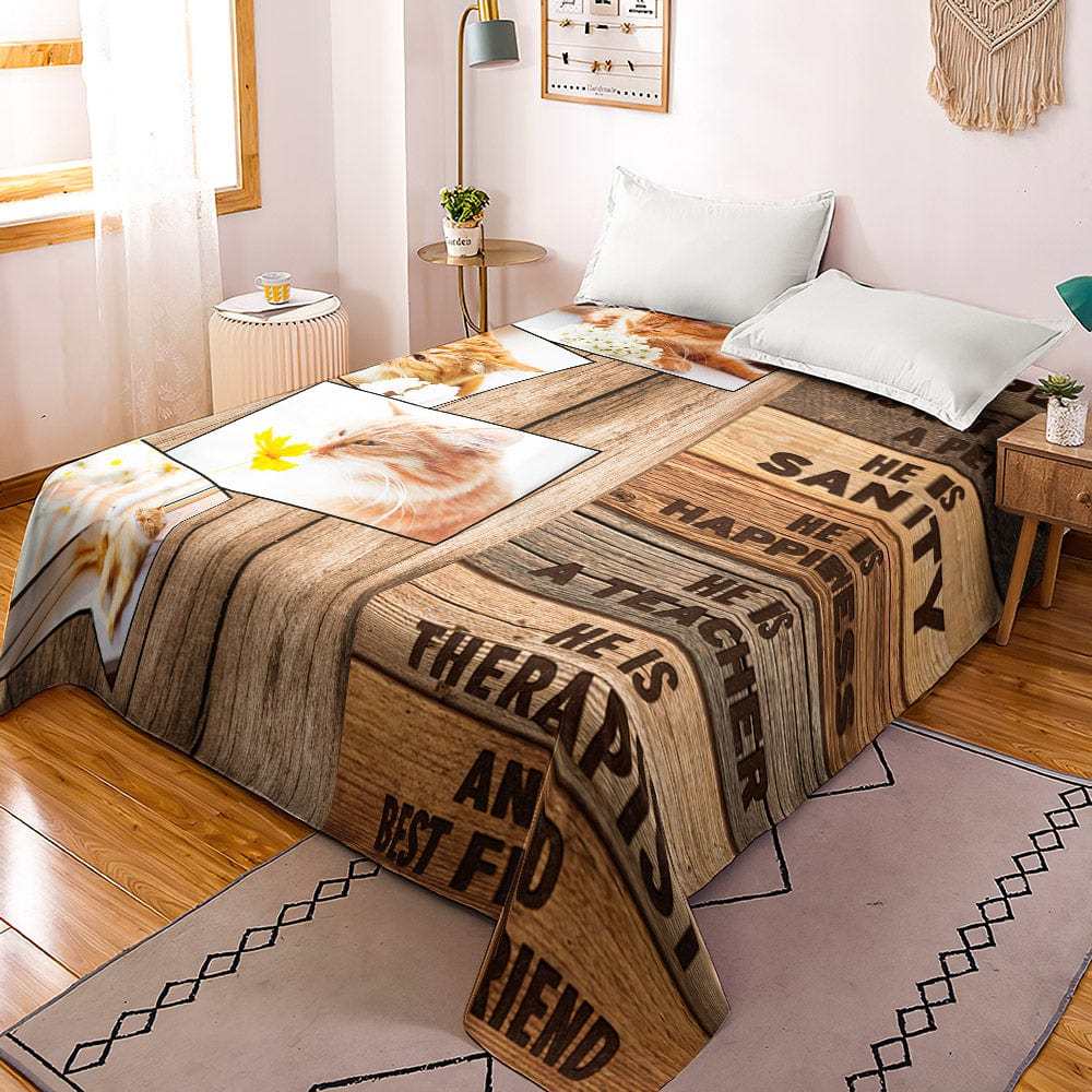 Custom Photo Collage Bedding Personalized Bedding Duvet Cover Double Bed Sheet Gifts-Blongser