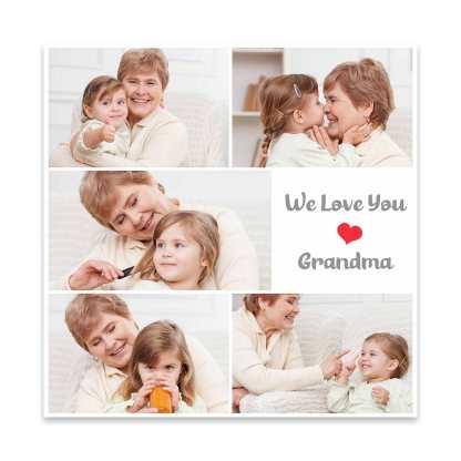 Custom Photo Collage Bedding Personalized Bedding Duvet Cover Double Bed Sheet Gifts-Blongser