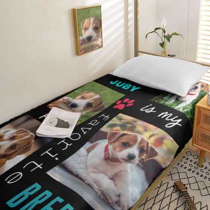 Personalized Photo Collage Bedding Custom Bedding Duvet Cover Single Bed Sheet Gifts-Blongser