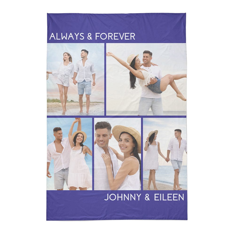 Personalized Photo Collage Bedding Custom Bedding Duvet Cover Single Bed Sheet Gifts-Blongser