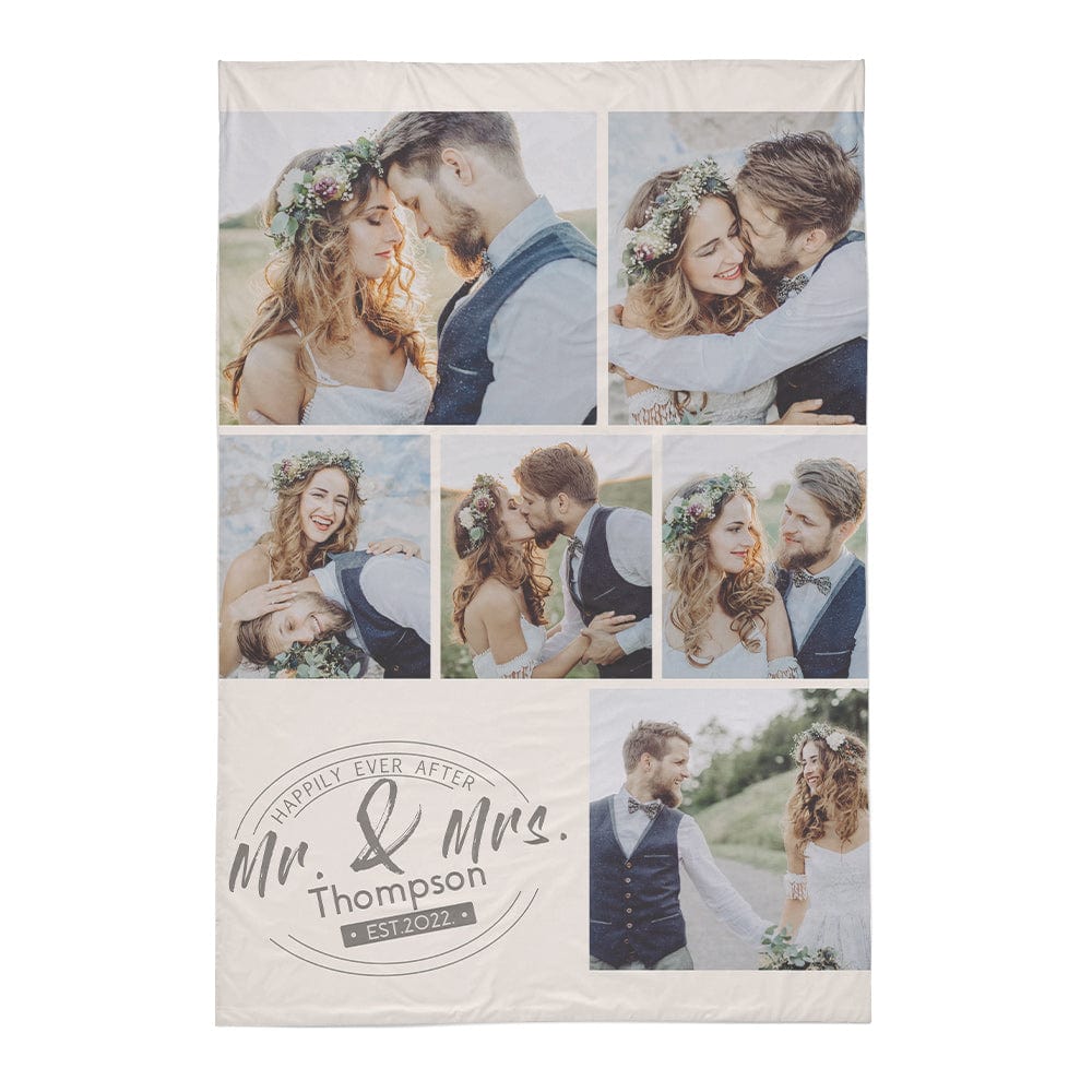 Personalized Photo Collage Bedding Custom Bedding Duvet Cover Single Bed Sheet Gifts-Blongser