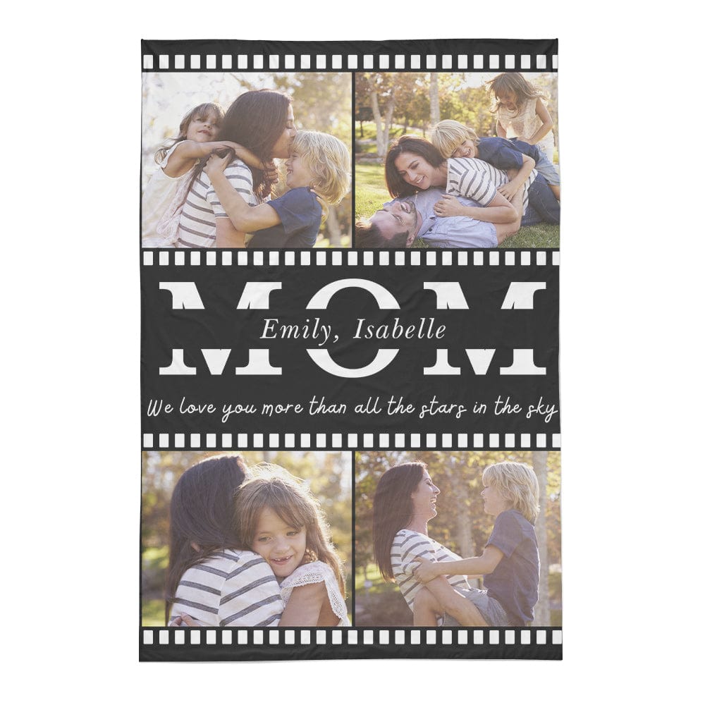 Personalized Photo Collage Bedding Custom Bedding Duvet Cover Single Bed Sheet Gifts-Blongser