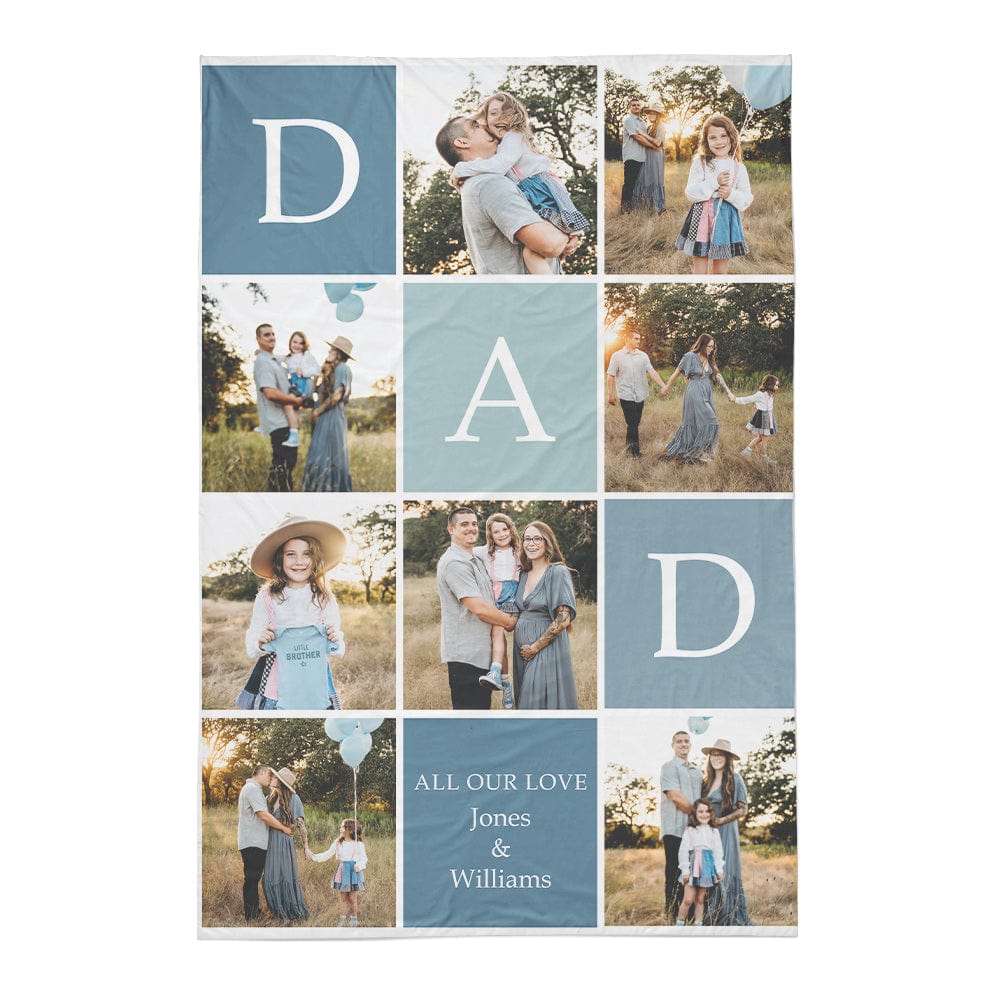Personalized Photo Collage Bedding Custom Bedding Duvet Cover Single Bed Sheet Gifts-Blongser