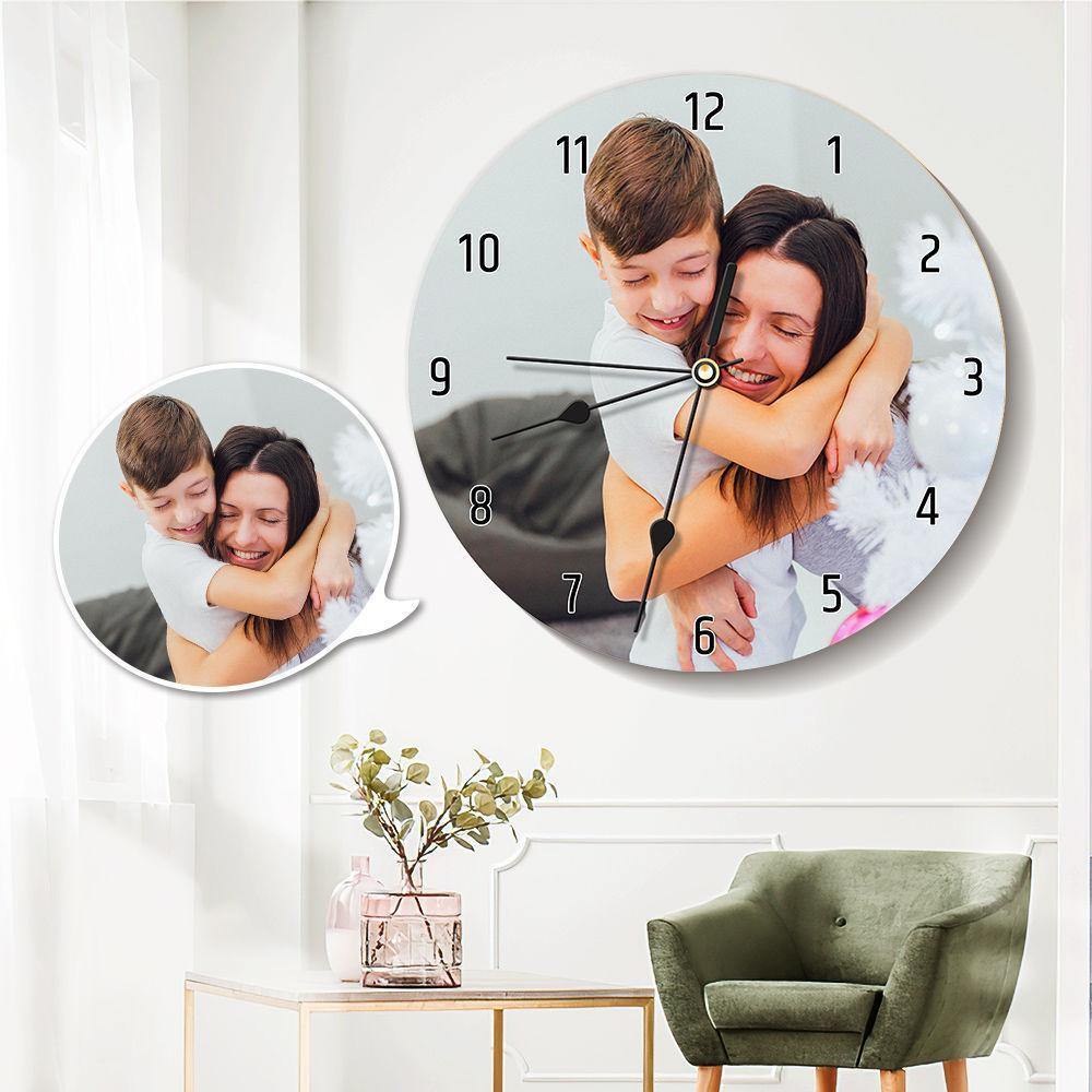 Personalized Round Wall Clock-Blongser