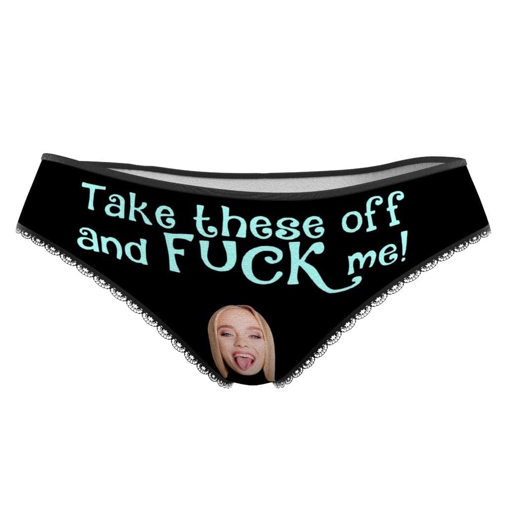 Custom Panties Face Panties Personalized Valentines Day Gifts-Blongser