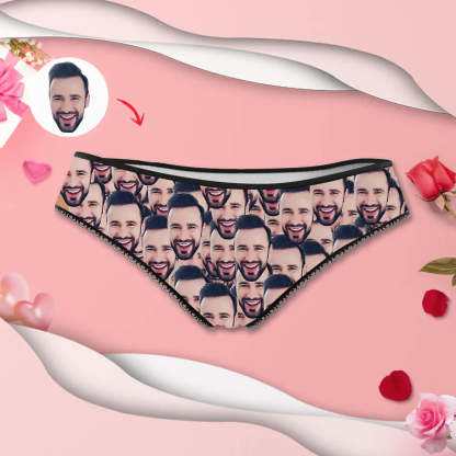 Custom Face Mash Women Panties Gift for Her Underwear-Blongser