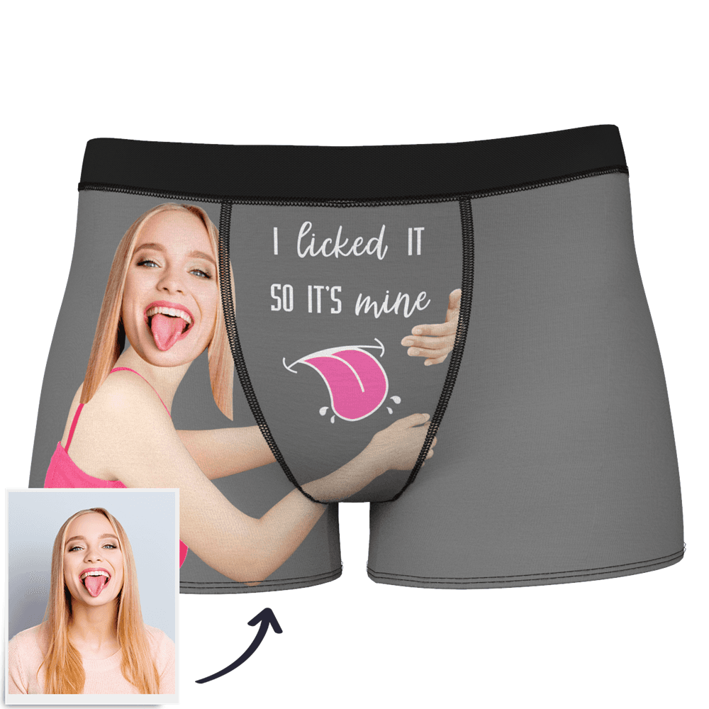 Personalised Boxers with Face Valentine's Day Gift For Him-Blongser