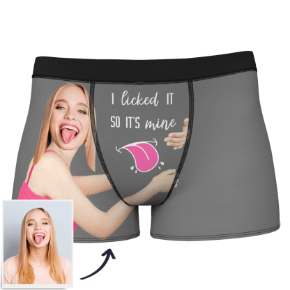 Personalised Boxers with Face Valentine's Day Gift For Him-Blongser