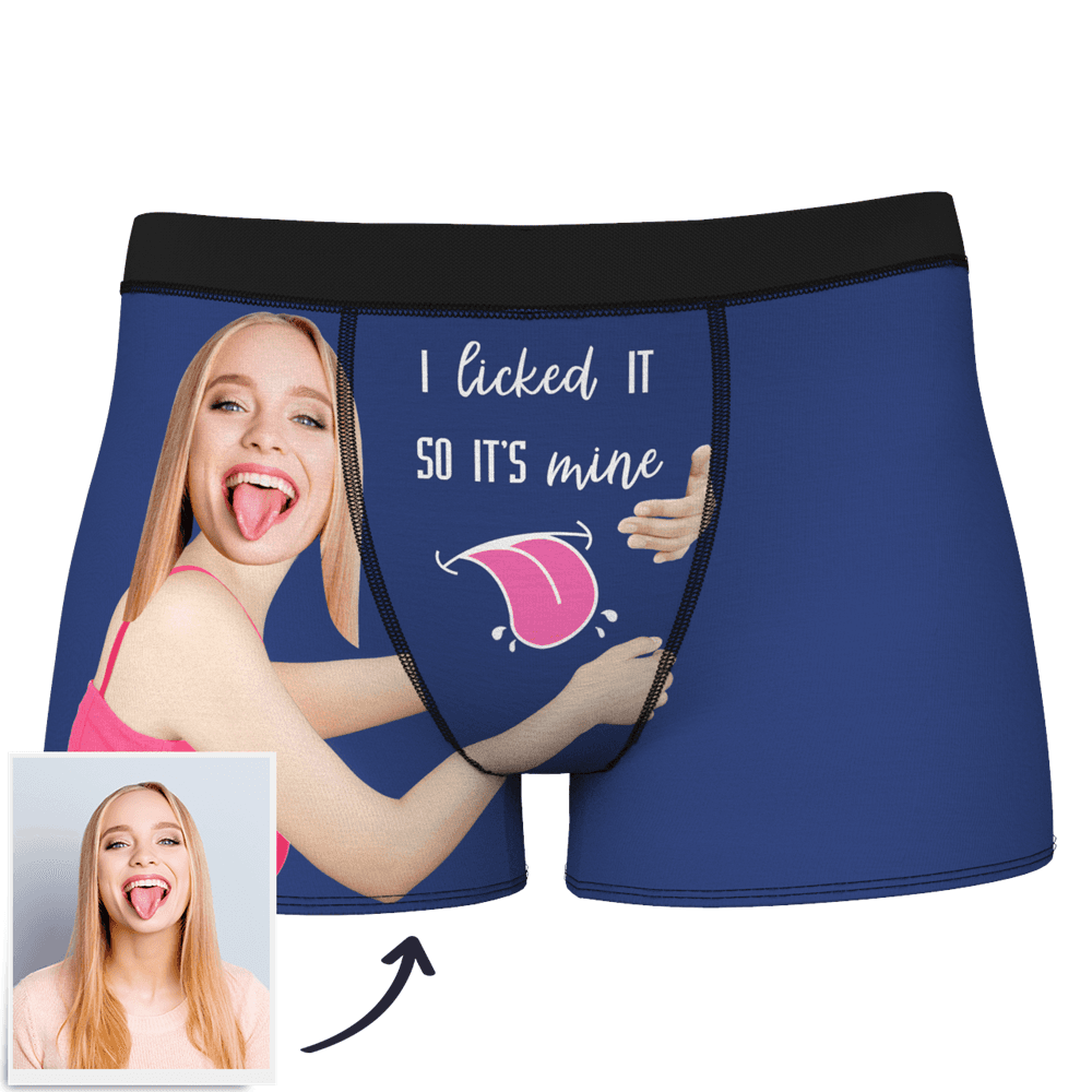 Personalised Boxers with Face Valentine's Day Gift For Him-Blongser