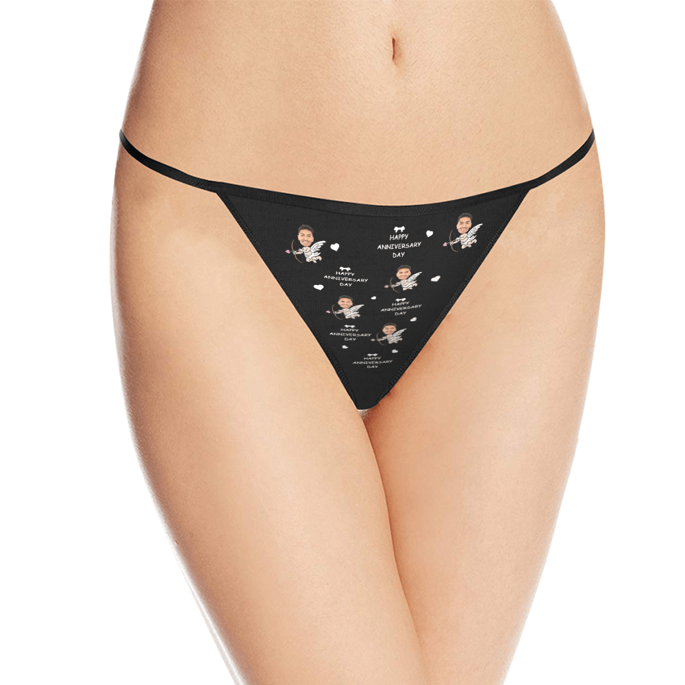 Custom Thong Underwear Personalized Thong Valentines Day Gifts For Her-Blongser