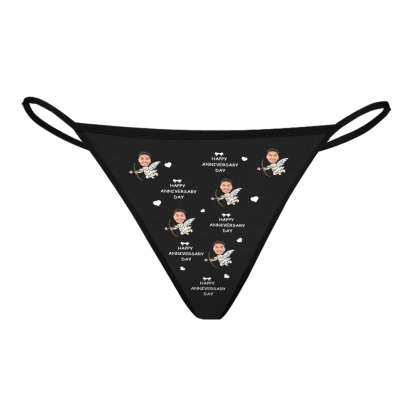 Custom Thong Underwear Personalized Thong Valentines Day Gifts For Her-Blongser