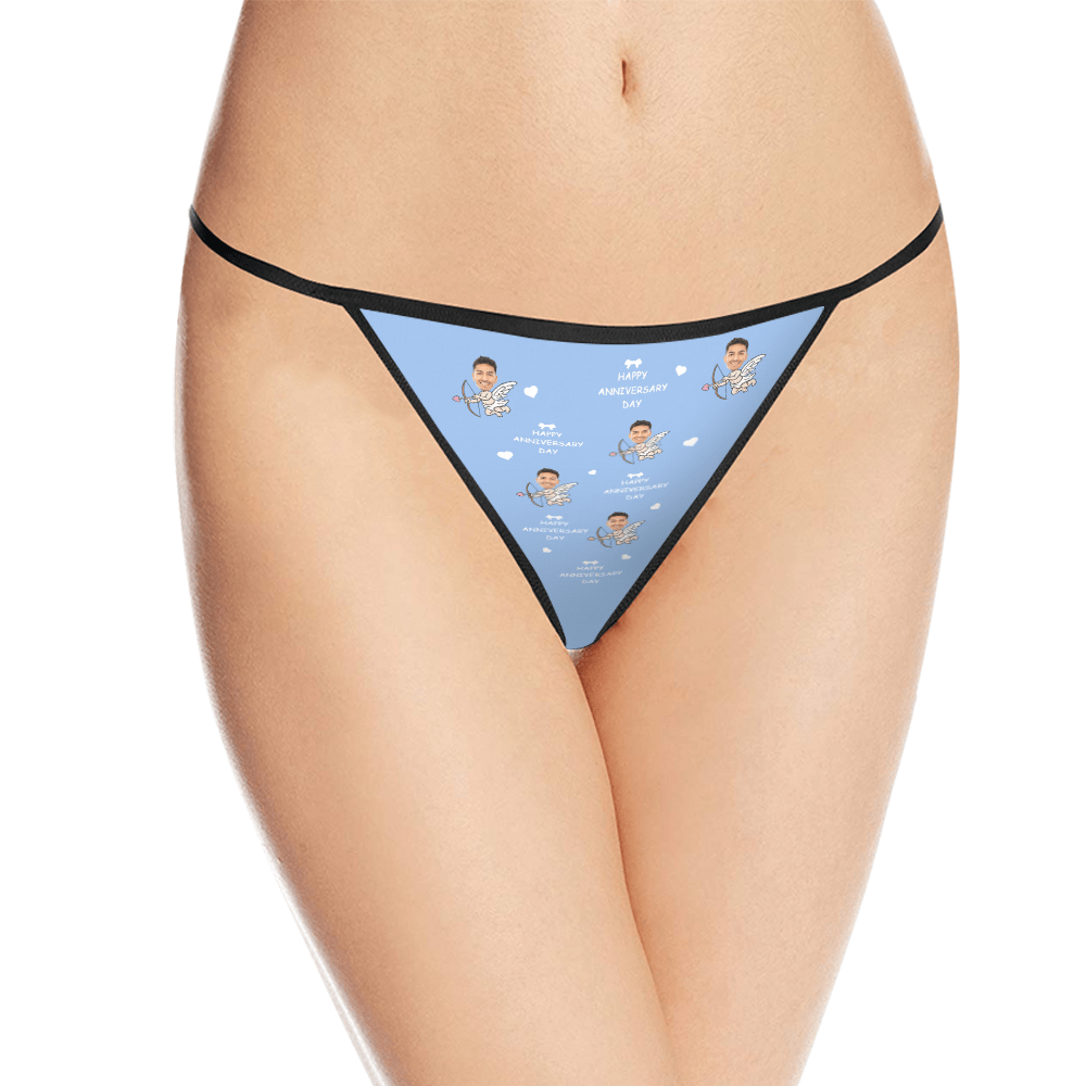 Custom Thong Underwear Personalized Thong Valentines Day Gifts For Her-Blongser