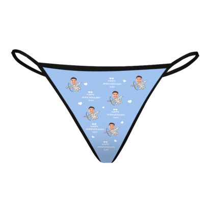 Custom Thong Underwear Personalized Thong Valentines Day Gifts For Her-Blongser